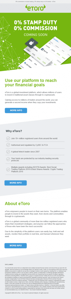 Etoro Investment Leads